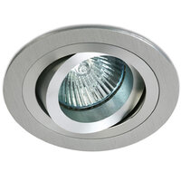 One Light Round Full Trim Adjustable Downlight
