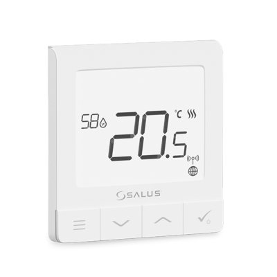 Salus SQ610 Smart Home Wired Slimline Internet Controlled Thermostat