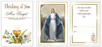 Parchment Card/Insert/Thinking Of You Mass Bouquet   (23830)