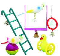 Beaks Plastic Bird Toy Assortment x 24