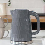 Russell Hobbs Honeycomb Kettle - Grey 4