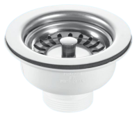 McAlpine 1 1/2" Basket Strainer Waste - Stemball Plug BWSTSS