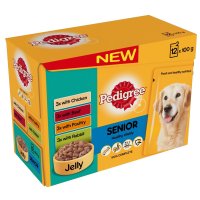 Pedigree Pouch Jelly Senior 4x12x100gm