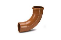 Polypipe Underground Drainage 110mm 87.5&deg; Long Radius Bend Single Socket UG412