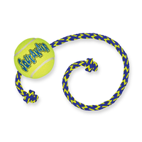 KONG SqueakAir Ball Medium 2&frac12;" with Rope x 1