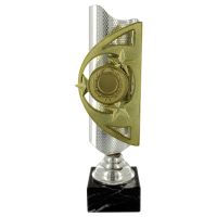 29cm 3D Disc Trophy with Stars (V221)