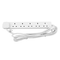 Extension Lead 6 Gang 2 Metre 13Amp 66688