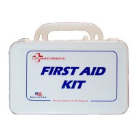 10 Person First Aid Kit (plastic cover)