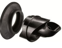 Glow-worm Deflector-Kit DN 60 PP black 0020219535