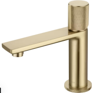 Erla Brushed Mono Basin Mixer Tap with Waste