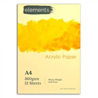 Elements Acrylic Pad - A4