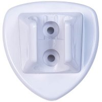 CROYDEX AM251222 AMALFI SIMPLE WALL BRACKET WHITE