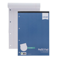 Concept Office A4 160pg Refill Pad - Top, 10/Case