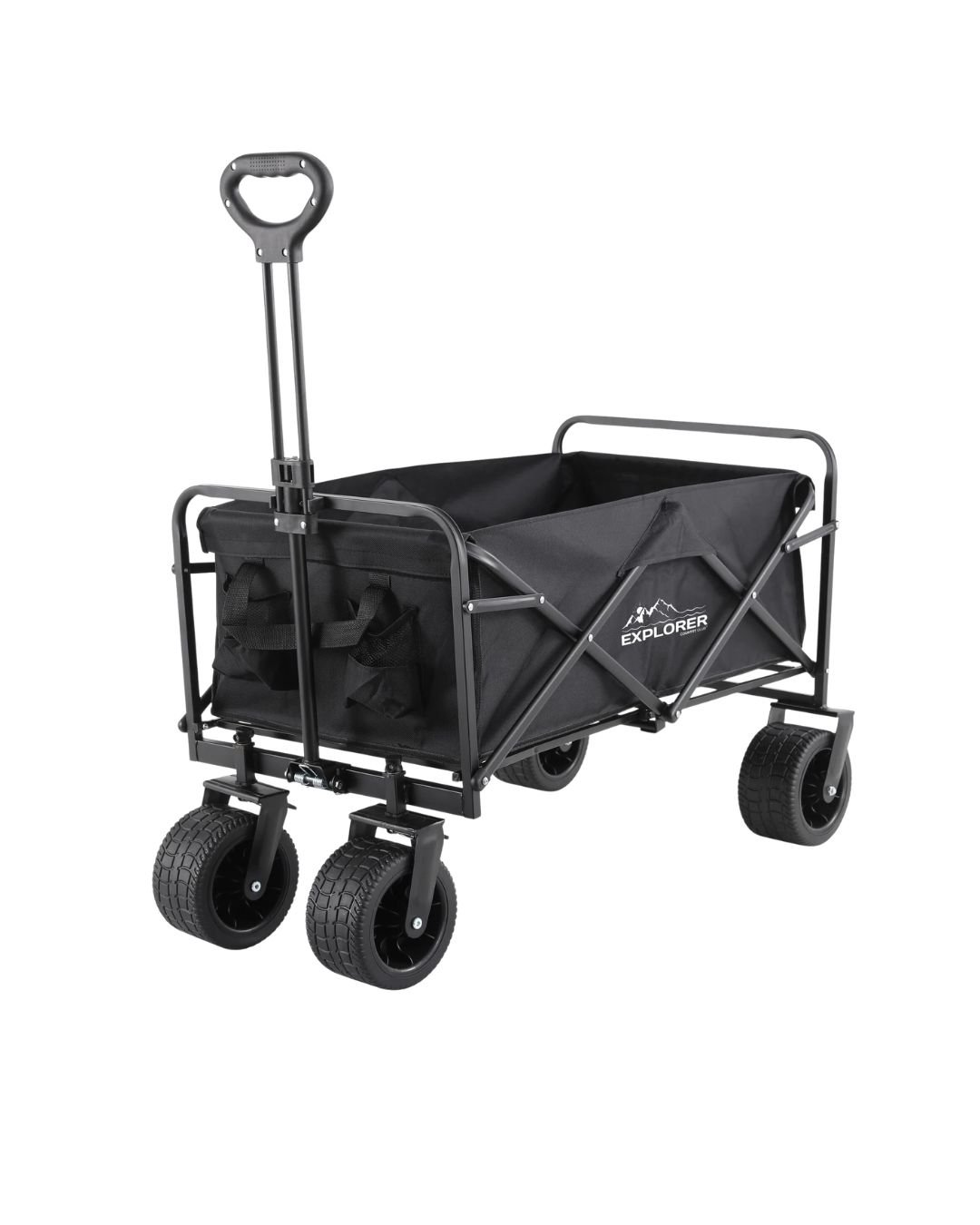 HANDY BLACK CARTWIDE WHEEL 90X56X99CM