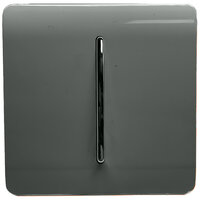 TRENDI 1 GANG 2 WAY SWITCH CHARCOAL