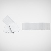 TB13G nVent Hoffman DIN-cover 13x18mm grey RAL7035, 10 pieces of 13 modules