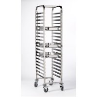 Gastronorm Trolley, 20x 1/1 Grid (Flat Packed)