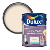 Dulux Easycare Magnolia Colour Swatch & 5L Paint Tin