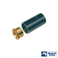 MT Supertube 25mm Female Adaptor & Brass Bushing - Metal
