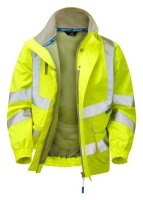 PULSAR&reg; PROTECT HV Yellow Mesh Lined Bomber Jacket