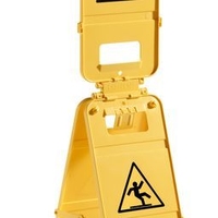 SAFETY SIGN WET FLOOR 3 SECTION 