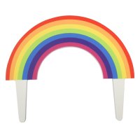 Gumpaste Rainbow Pic (approx 114mm)