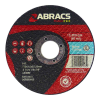 Abracs, Proflex, Flat Metal Cutting Disc, 25/Pack