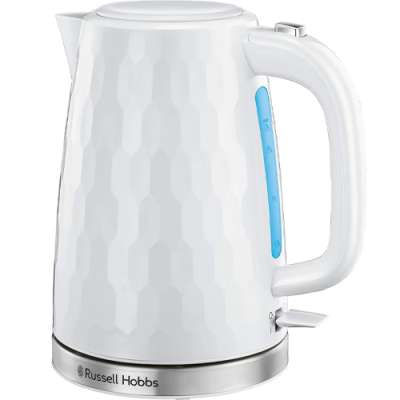 Russell Hobs Honeycomb Kettle - White 1