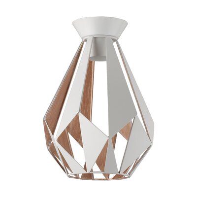 Eglo Carlton DIY Shade White and Gold