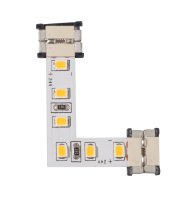 VEGAS EASY CLIP L-STRIP LEFT CONNECTOR  9.6W / 24V 3000K Priced per 1pc
