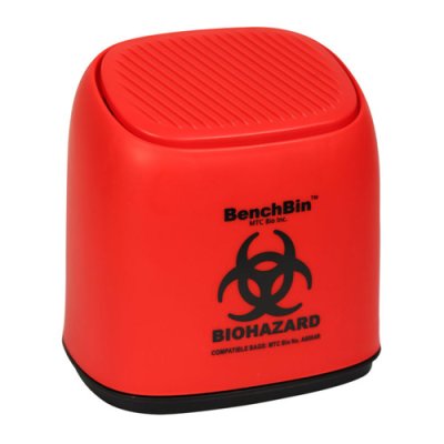 Benchtop Biohazard Bin, BenchBin, 1.5L, 178 x 127 x 178mm