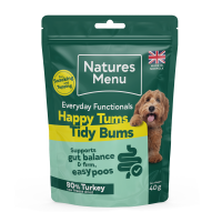 Natures Menu Everyday Functionals Happy Tums & Tidy Bums Digestive 7x40gm