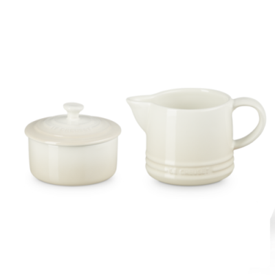Le Creuset Milk & Sugar Set - Meringue