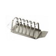 Toast Rack Economy Stainless Steel 6 Slot With Tray
