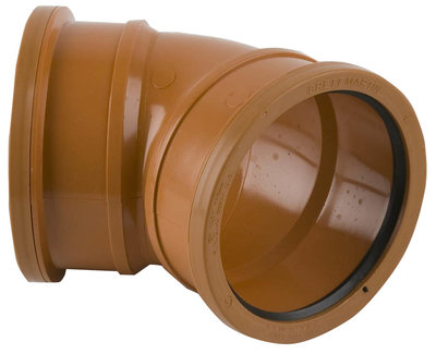 110mm 45 degree Double Socket Bend