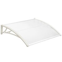 Door Canopy White - 120cmx80cm