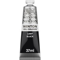 Winsor & Newton - Winton Oil Colour Lamp Black 37ml