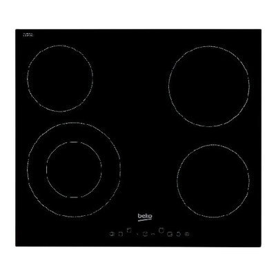 Beko 60cm Ceramic Hob - Black