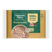Natures Menu Frozen Dog Ready to Mix Block Chicken & Tripe 12x400g