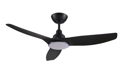 Ventair Skyfan 48" DC Black with LED Light Ceiling Fan