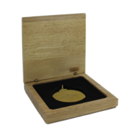 Wooden Medal Box to suit 50mm