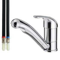Comet Ducale Tap w/22cm Spout (Chrome - Serrated Hose Fittings)