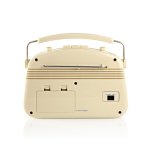 Nedis AM/FM Radio - Battery / Mains Powered - Ivory | 292080