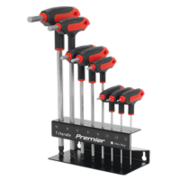 Sealey 8 Piece T-Handle Ball-End Hex Key Set