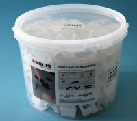 SolidTools Tile Levelling Clips 1.5mm Bucket of 440 White 6466