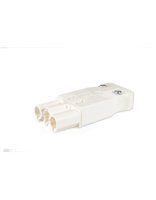 Metway 3 Pole Female Flat White Connector