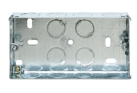 Appleby 2G 25mm Flush Metal Box