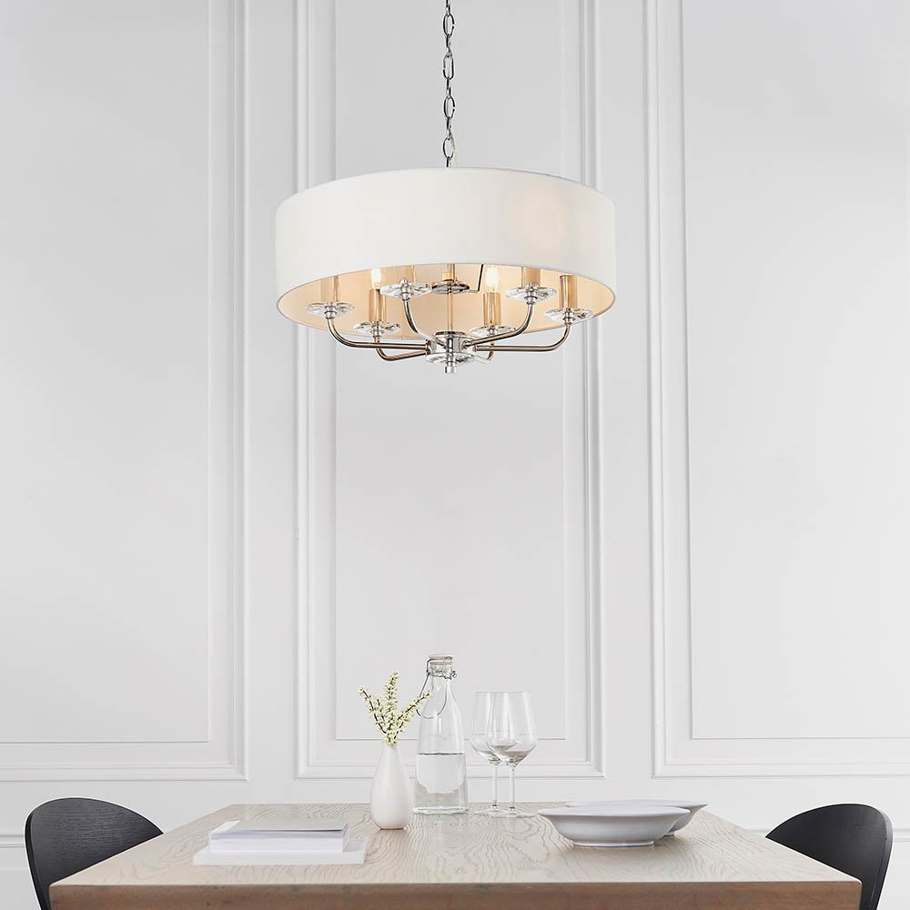 Endon Nixon 6 Light Pendant 60179
