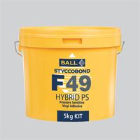 F49 HYBRID PRESSURE SENSITIVE ADHESIVE 5kg KIT