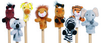 W Animal F/Puppet Set (P/Set Min 1(8Pcs/Set)
